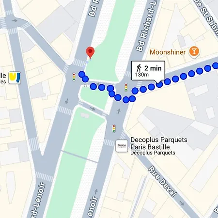 Le Grand Marais Metro Lines 1, 5, 8 Paris